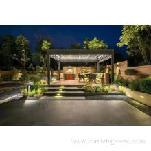 louvered gazebo Garden Arches Arbours Bioclimatic Pergolas